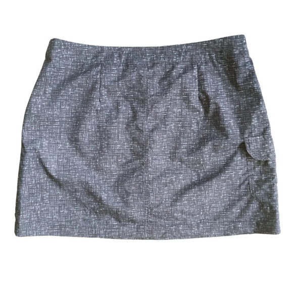 Avia Tennis/Golf/Sports Mini Skort Gray White S - Picture 6 of 8